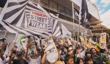  #大滑街头#vision street wear中国首次支持世界滑板日